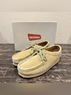 NEW Clarks Originals Wallabees Suede Loafers